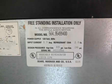 Photo of free Mini Fridge 44th St & E Union Hills (North Phoenix) #1