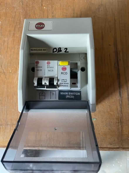Photo of free 2way Wylex consumer unit (Stubbington PO14) #1
