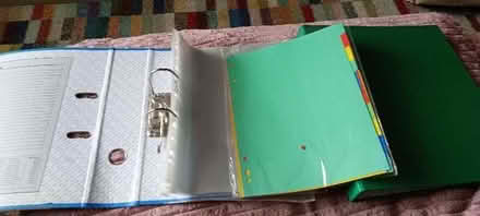 Photo of free A4 lever arch folders for uni or college (Shiregreen S5) #1