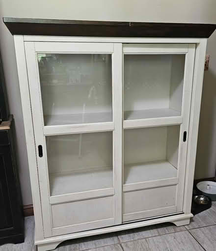 Photo of free Cabinet with shelves (Cortland) #1