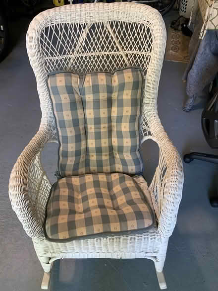 Photo of free Wicker rocking chair (Weldin Ridge) #1