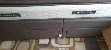 Photo of free Double Divan bed base with 4 drawers (Henwick WR2) #1