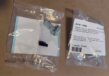 Photo of free T-slot nut set (Lower east side) #1