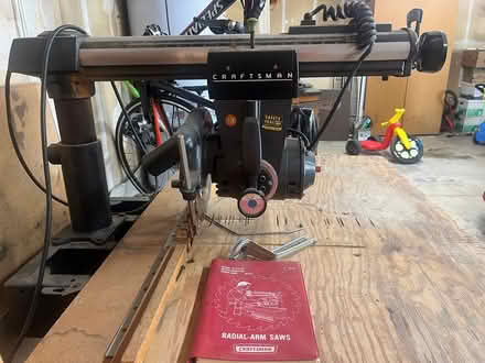 Photo of free Sears Craftsman Radial-Arm Saw (Pleasanton Country Fair) #3