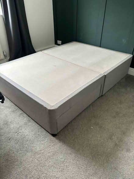 Photo of free Double bed base with 2 storage draws (Oxenholme LA9) #1