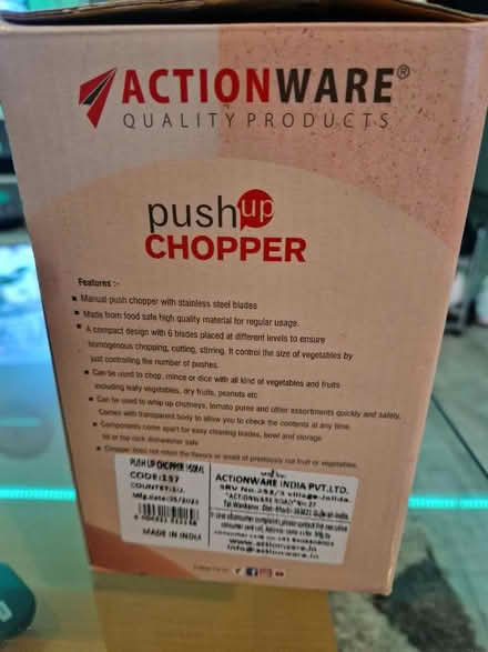 Photo of free Push up chopper (Waverley Road. SE18) #2