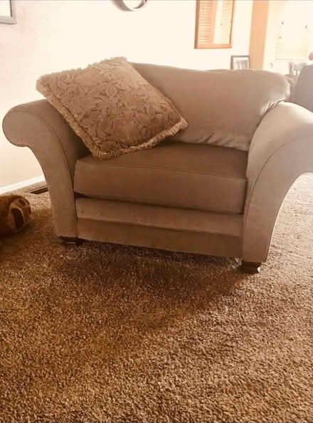 Photo of free Oversized Comfy Chair (Thornton) #1