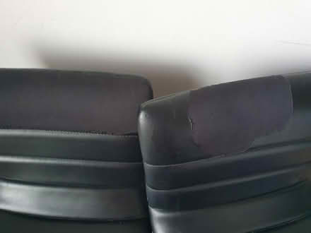 Photo of free Two adjustable swivel bar stools (TN34 Halton (West Hill - Ore)) #3