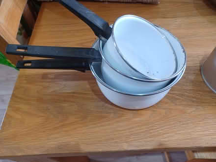 Photo of free Saucepans (used for camping) (Leigh on Mendip, BA3) #1