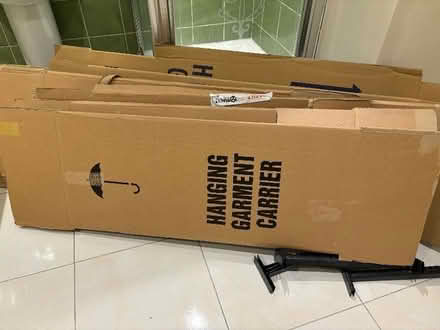 Photo of free 4 cardboard garment carriers/wardrobes for moving (Broomhill S10) #1