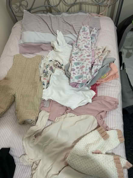 Photo of free Cot mobile and baby clothes (Gillot road B16) #2