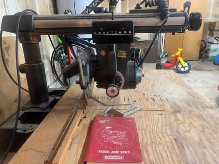Photo of free Sears Craftsman Radial-Arm Saw (Pleasanton Country Fair) #2
