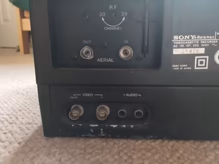 Photo of free Betamax Video Recorder (needs repair) (Alnwickhill EH16) #2