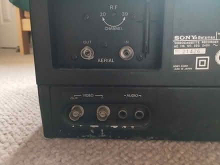 Photo of free Betamax Video Recorder (needs repair) (Alnwickhill EH16) #2