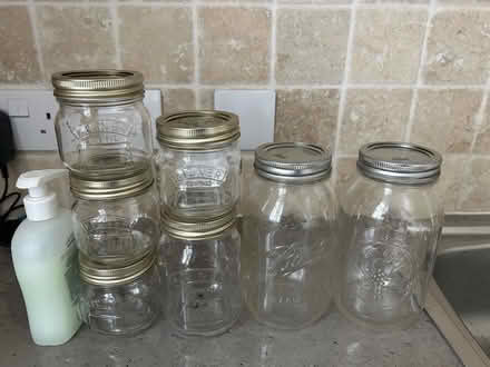 Photo of free Glass Kilner and Ball Jars, various sizes (New Hutton LA8) #1