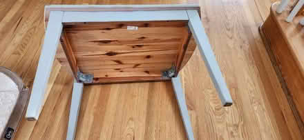 Photo of free Kids wooden table (Bethesda Ayrlawn - near NIH) #3