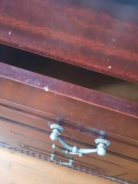 Photo of free Dark wood sideboard/TV unit (ME20) #4