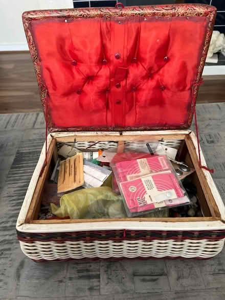 Photo of free Vintage Sewing box & contents (L4 - Walton - Liverpool) #2
