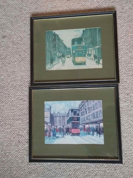 Photo of free Two framed prints of trams (Alnwickhill EH16) #3