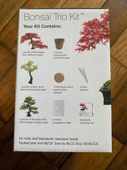 Photo of free Bonsai growing kit (Stepney E1) #2
