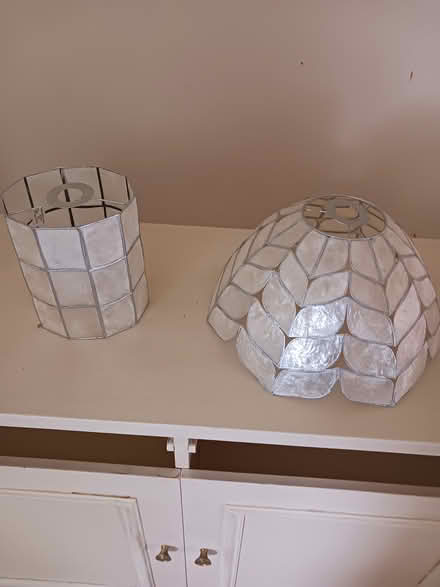 Photo of free 2 lamp shades (Ashford Mx) #1