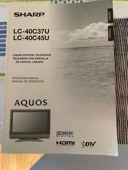 Photo of free 36” sharp tv (Montclair) #2
