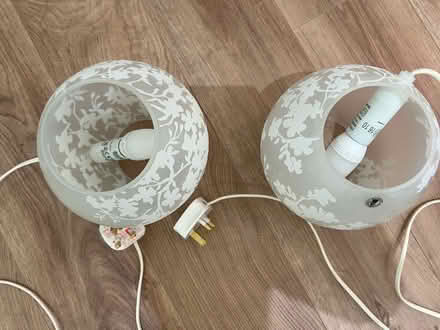 Photo of free Two bedside lamps (New Malden) #1