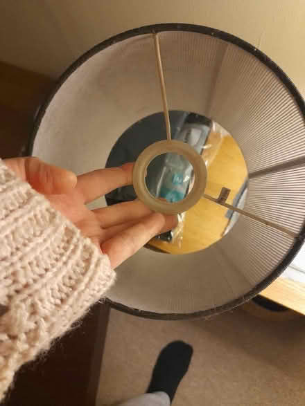 Photo of free Black Lampshade (Larkhall, Bath BA1) #2
