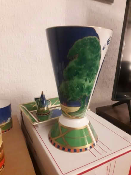 Photo of free Repro art deco cups, vase, bowl (BR8) #1