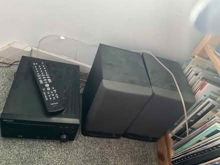 Photo of free Denon DAB radio with speakers RCD M38DAB (Liss Forest GU33) #2
