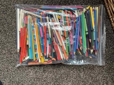 Photo of free Mixed bag of pencils and crayons (Newbold S41) #1