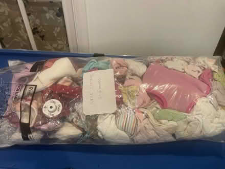 Photo of free Baby girls’ clothes - 3-6 months (Berry Lane Estate WD3) #1