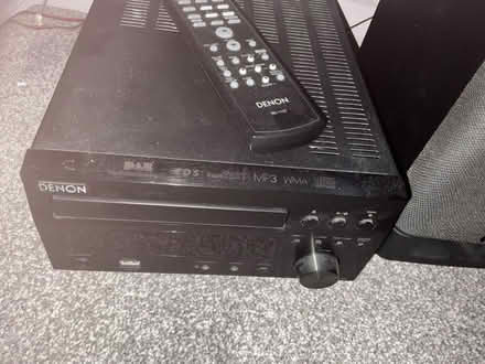 Photo of free Denon DAB radio with speakers RCD M38DAB (Liss Forest GU33) #1