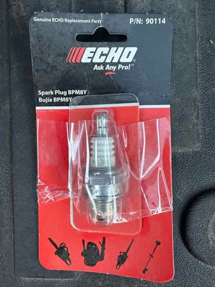 Photo of free ECHO Spark plug BPM8Y (Park Pacifica) #1
