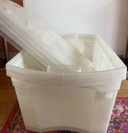 Photo of free 2 Giant storage boxes with lids (Moulsham CM2) #3