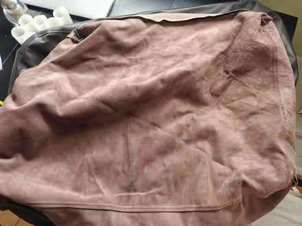 Photo of free Two leather sofa cushions (NE11) #2