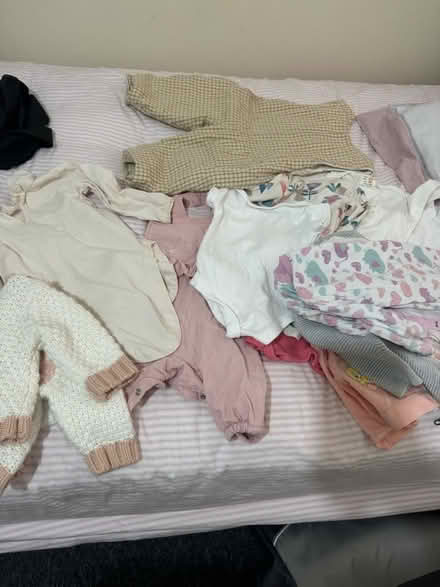 Photo of free Cot mobile and baby clothes (Gillot road B16) #4