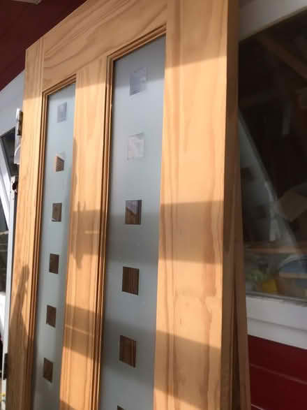 Photo of free 1x pine and glass kitchen doors (Oxford OX4) #1