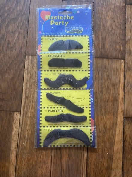Photo of free Party moustaches (Stepney E1) #1