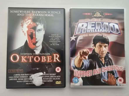 Photo of free 'Oktober' & 'Remo Williams' DVDs (East Grinstead town centre) #1