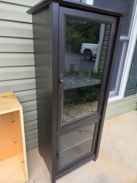 Photo of free Glass Hutch (on porch) #1