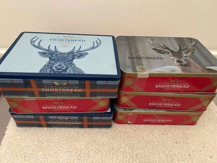 Photo of free Biscuit tins x 6 (Heronsgate end of Chorleywood) #1