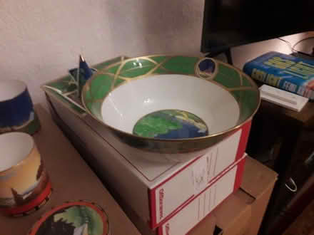 Photo of free Repro art deco cups, vase, bowl (BR8) #2