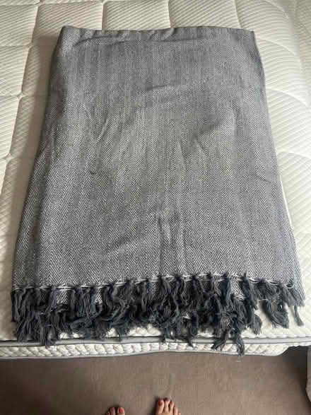 Photo of free Very large cotton throw (Weybridge KT13) #1