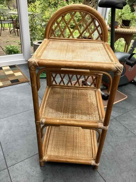Photo of free wicker conservatory shelf (Old Road OX3) #2