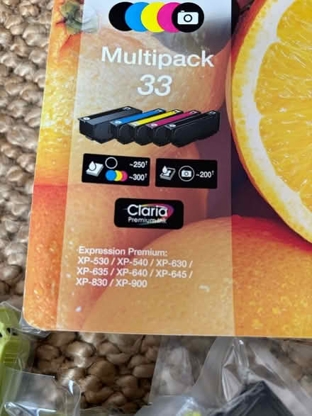 Photo of free Epsom printer inks (Harringay N4) #2