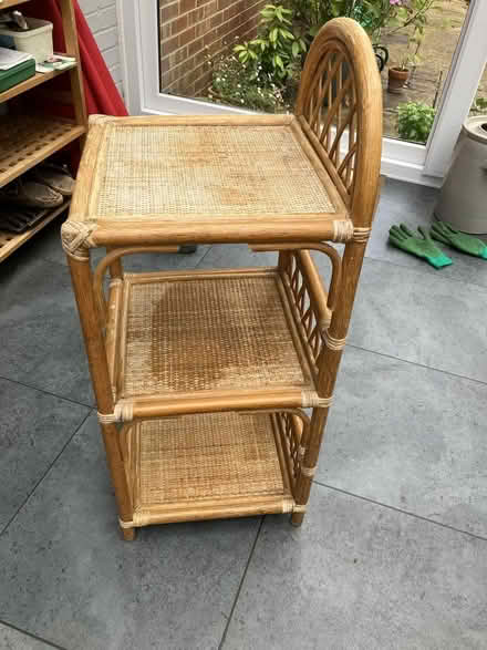 Photo of free wicker conservatory shelf (Old Road OX3) #1