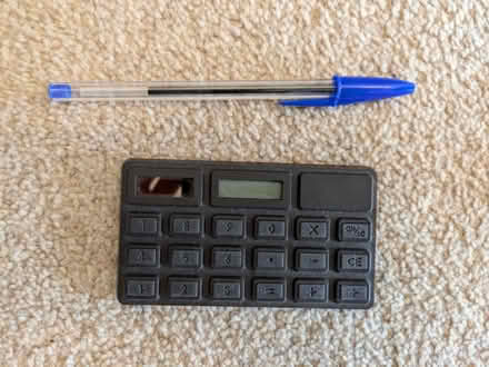 Photo of free Calculator shaped like chocolate bar (Kidlington OX5) #1