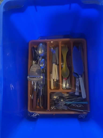 Photo of free Box of cutlery (Chessington KT9) #1