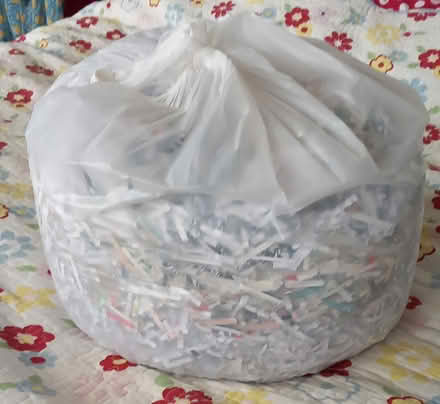 Photo of free 3 bags of shreaded paper (Teignmouth ,Devon) #1